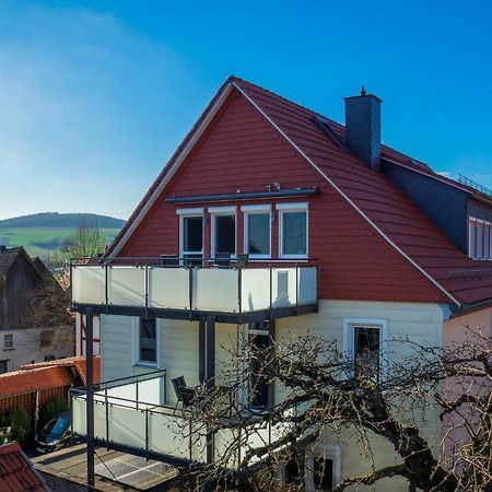 Ferienwohnung Zur Burg 트렌델부르크 외부 사진