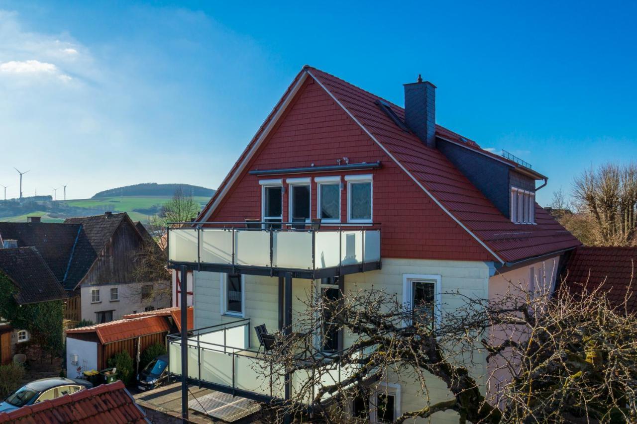 Ferienwohnung Zur Burg 트렌델부르크 외부 사진