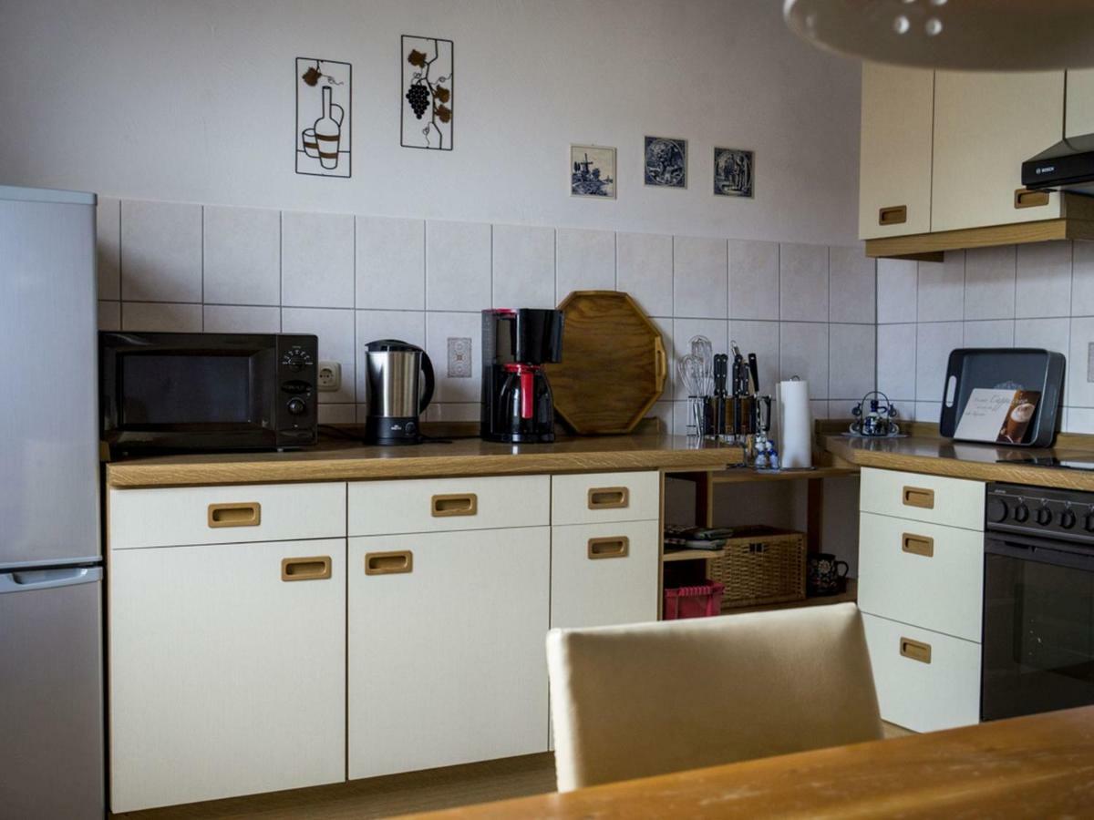 Ferienwohnung Zur Burg 트렌델부르크 외부 사진