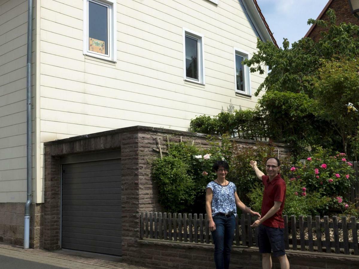 Ferienwohnung Zur Burg 트렌델부르크 외부 사진