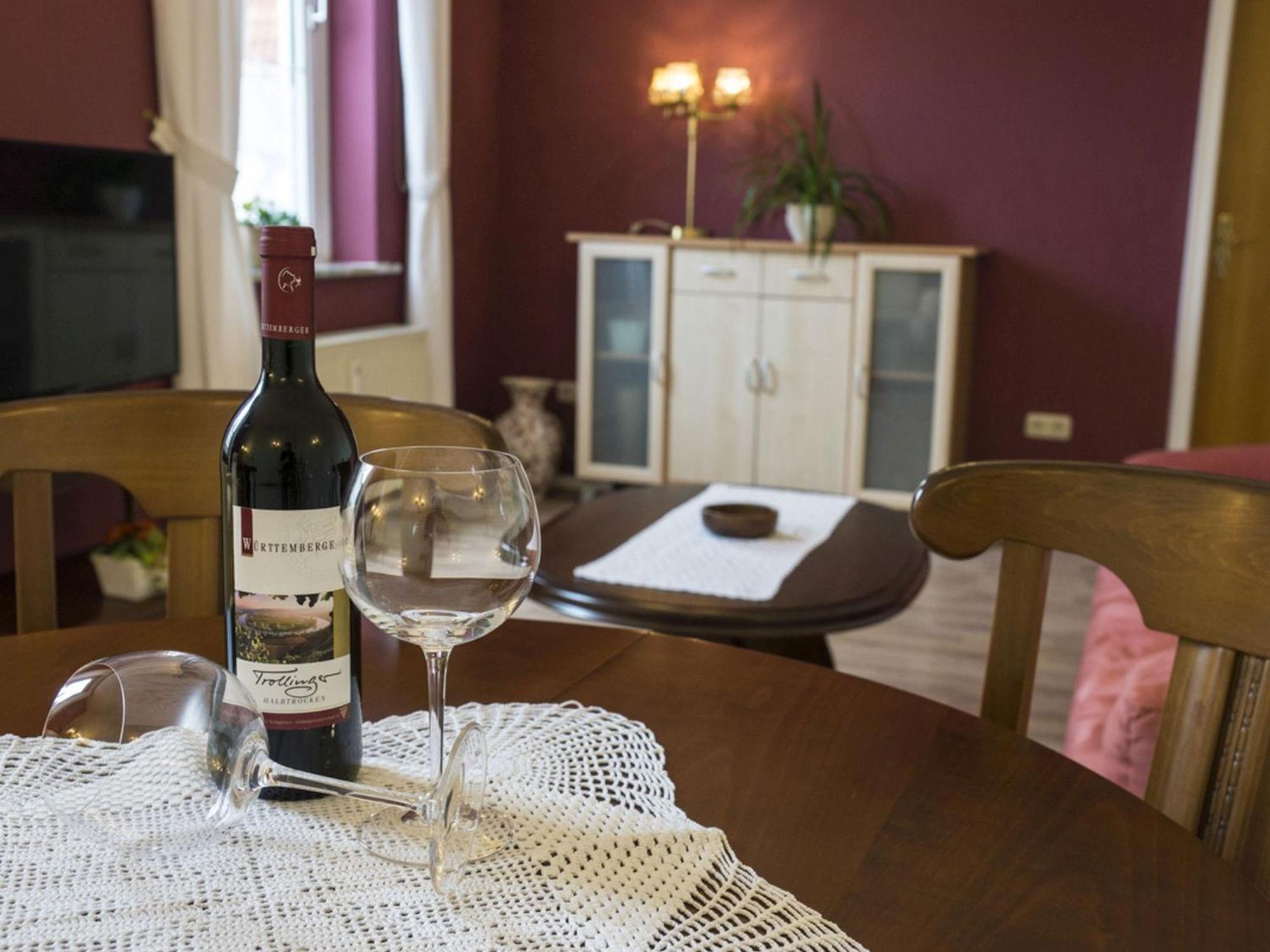 Ferienwohnung Zur Burg 트렌델부르크 외부 사진
