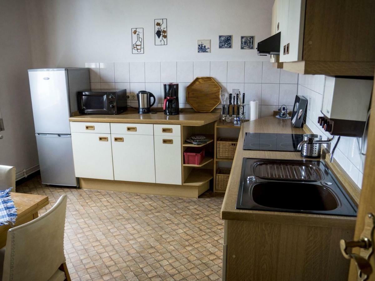Ferienwohnung Zur Burg 트렌델부르크 외부 사진